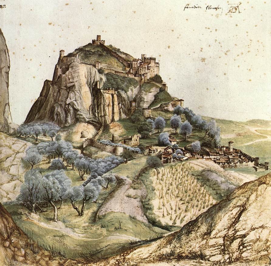 Die Burg Arco von Albrecht Dürer