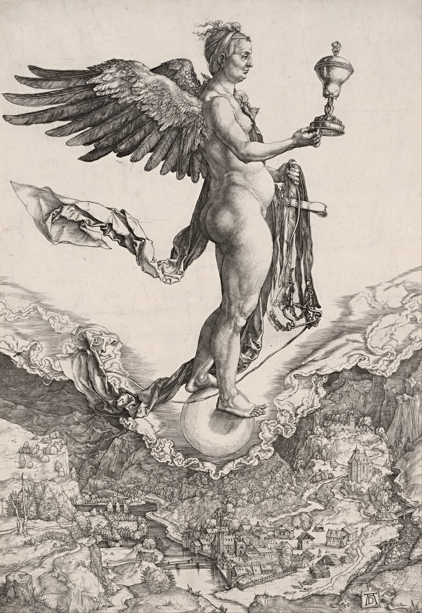 Nemesis von Albrecht Dürer