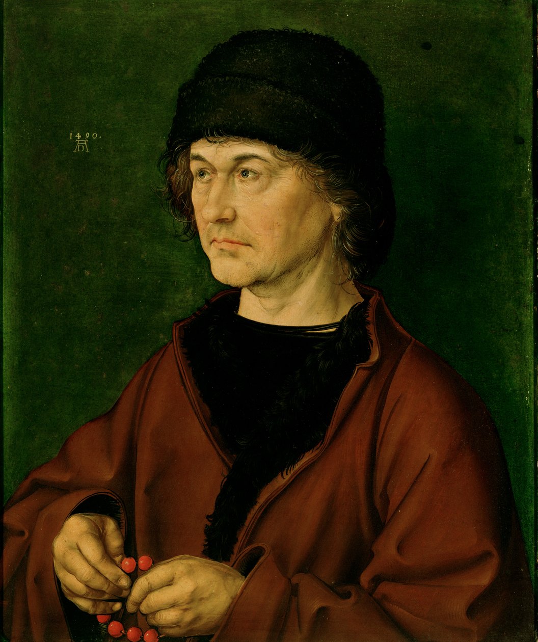 Porträt des Vaters des Künstlers, 1490 von Albrecht Dürer