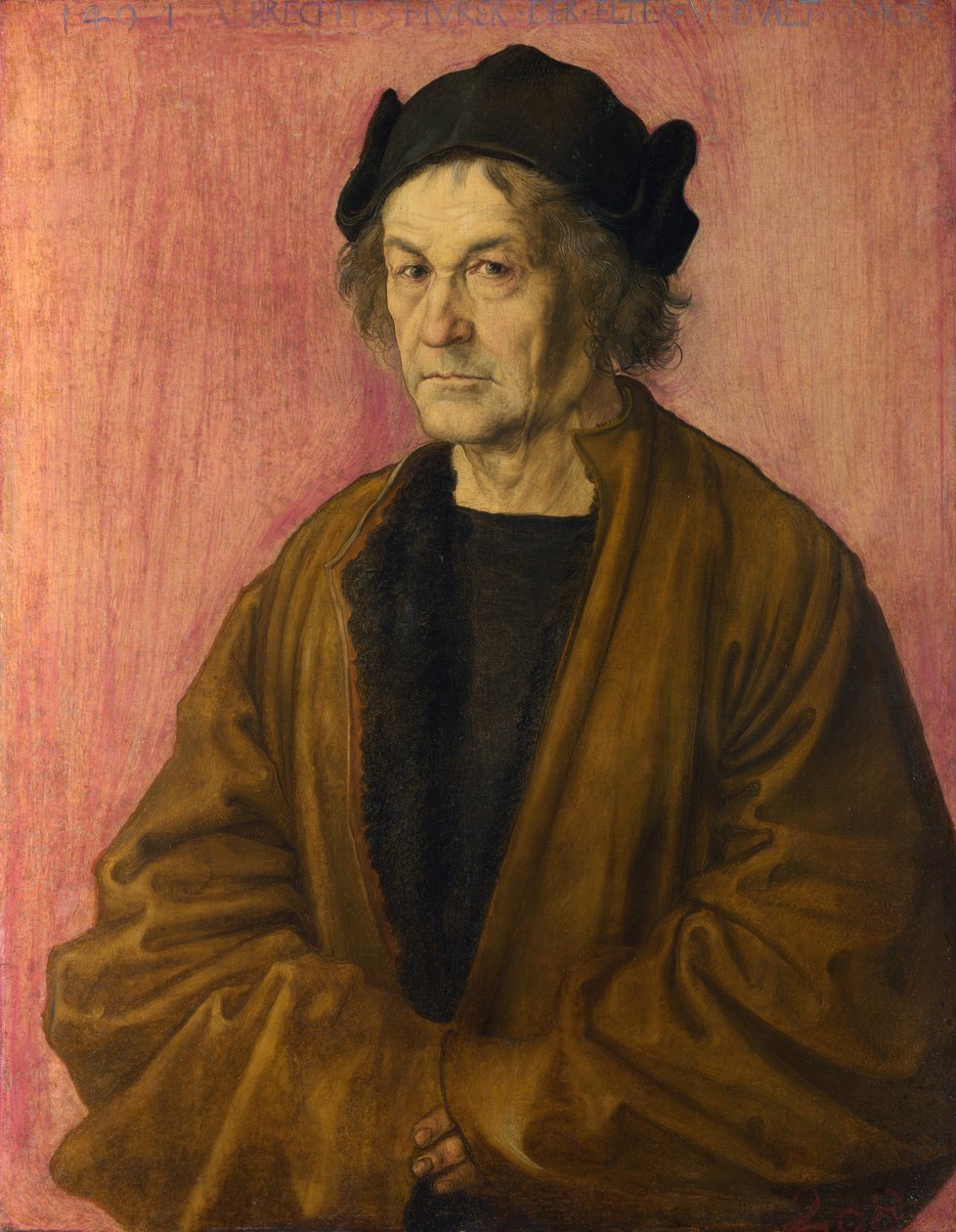 Porträt Albrecht Dürer des Älteren von Albrecht Dürer