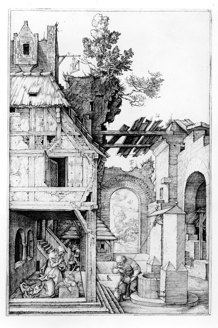 Die Geburt Christi, ca. 1504 von Albrecht Dürer