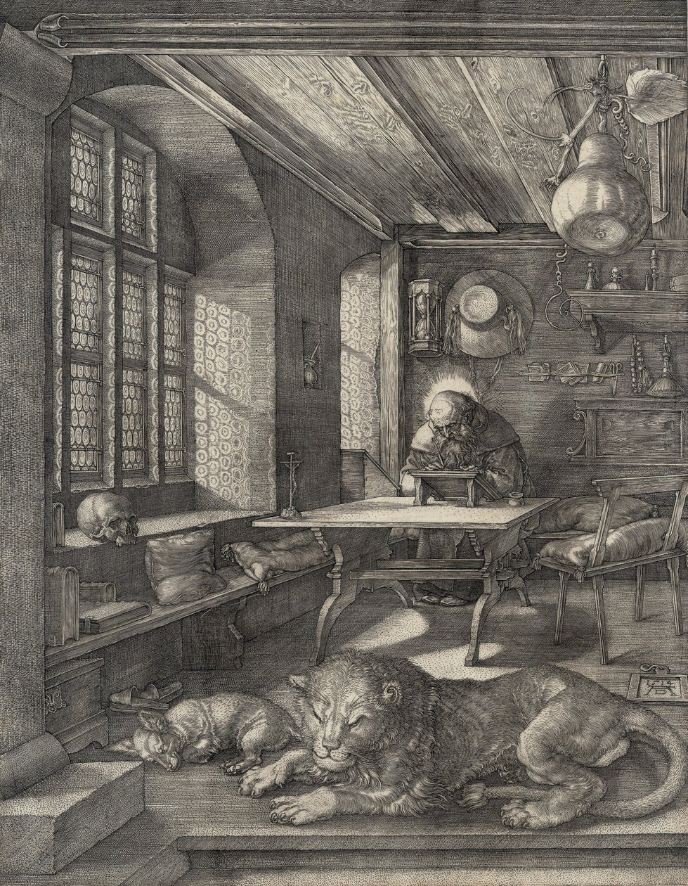 Der heilige Hieronymus in seinem Studierzimmer, 1514 von Albrecht Dürer