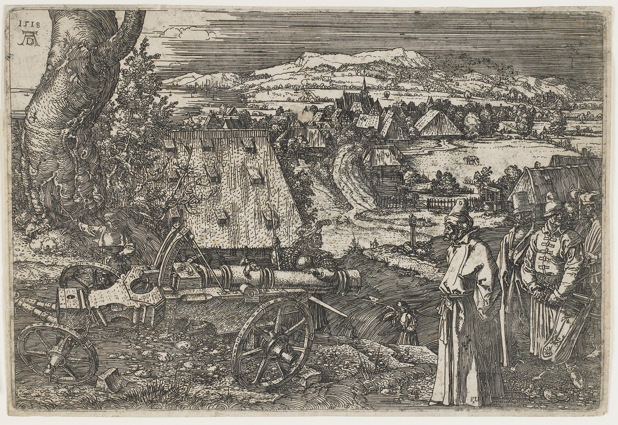 Die Kanone, 1518 von Albrecht Dürer