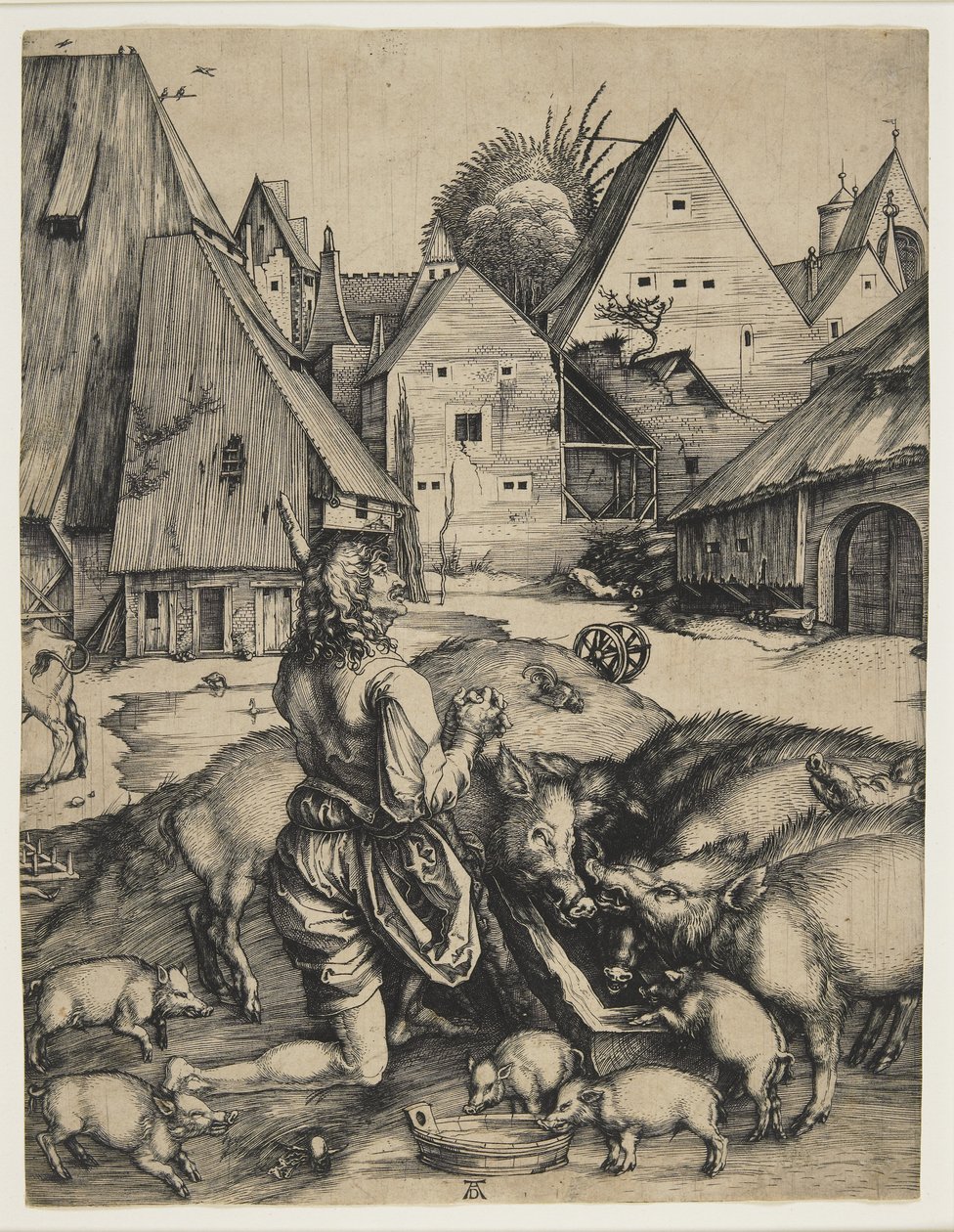 Der verlorene Sohn, 1496 von Albrecht Dürer