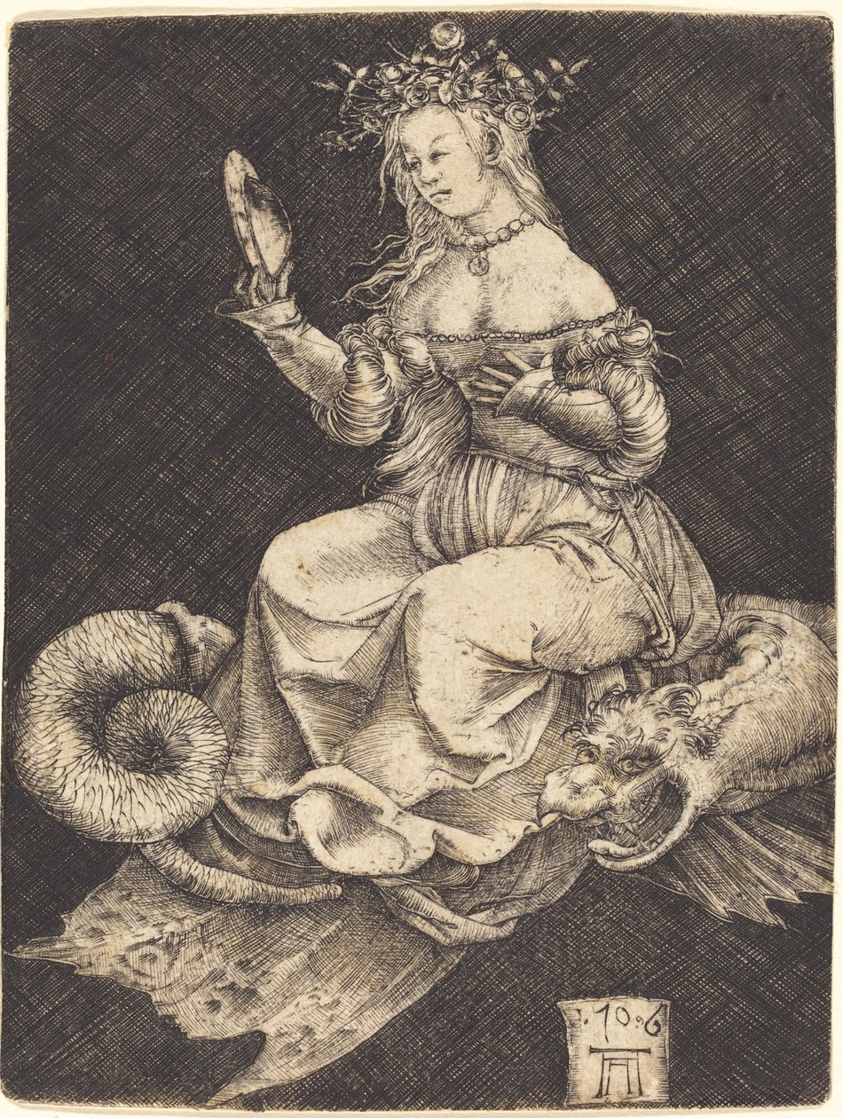 Eine Allegorie des Stolzes von Albrecht Altdorfer