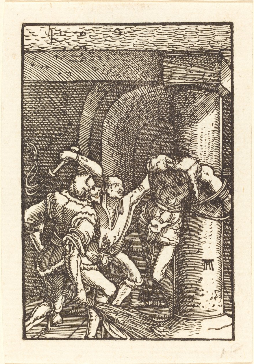 Gegeißelter Christus von Albrecht Altdorfer