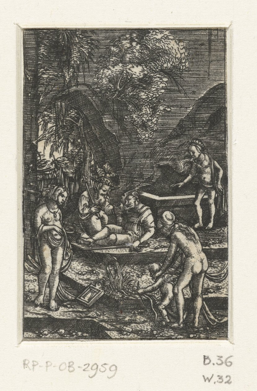 Traum von Paris von Albrecht Altdorfer