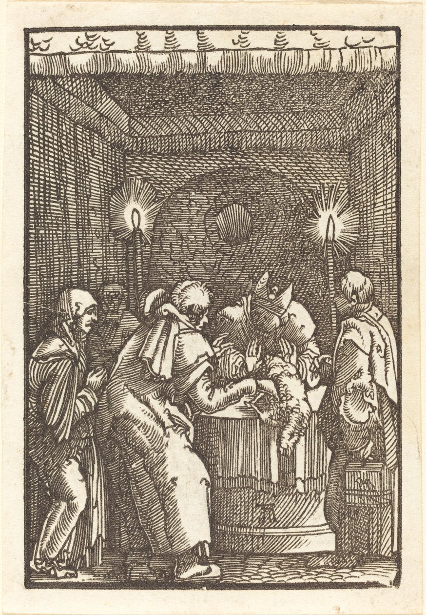 Joachims Opfer wird abgelehnt von Albrecht Altdorfer