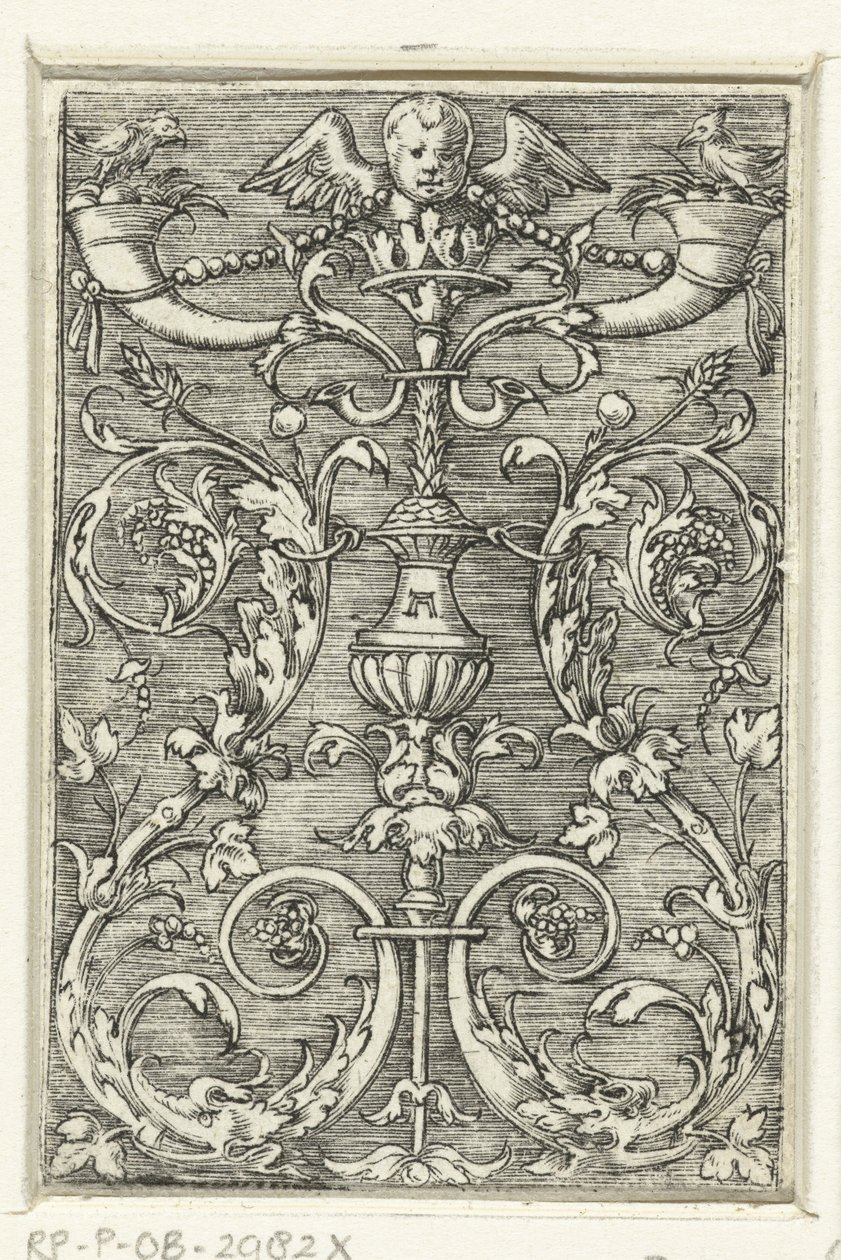 Kandelaber mit einem Cherub von Albrecht Altdorfer
