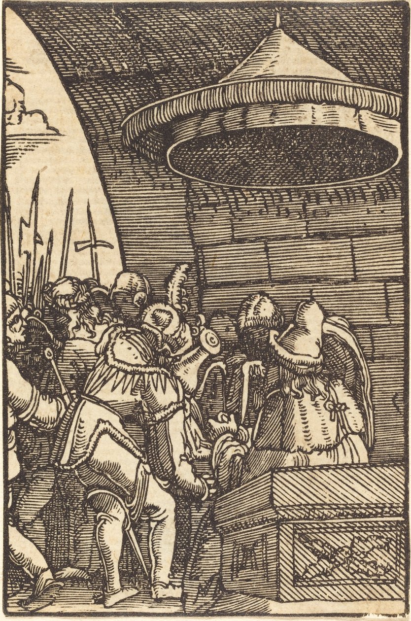Pilatus wäscht seine Hände von Albrecht Altdorfer