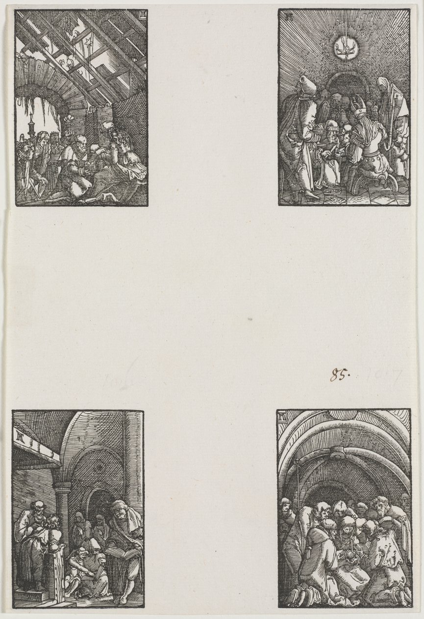 Der Fall und die Erlösung des Menschen von Albrecht Altdorfer