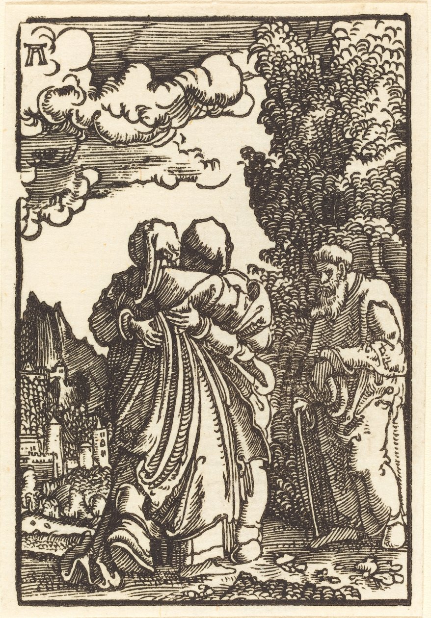 Die Heimsuchung von Albrecht Altdorfer