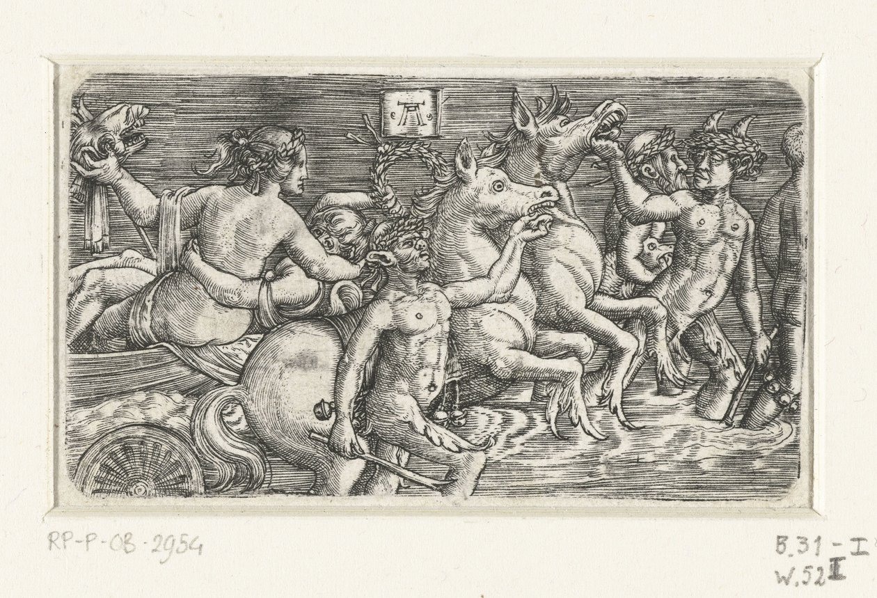 Triumph der Meeresgötter von Albrecht Altdorfer