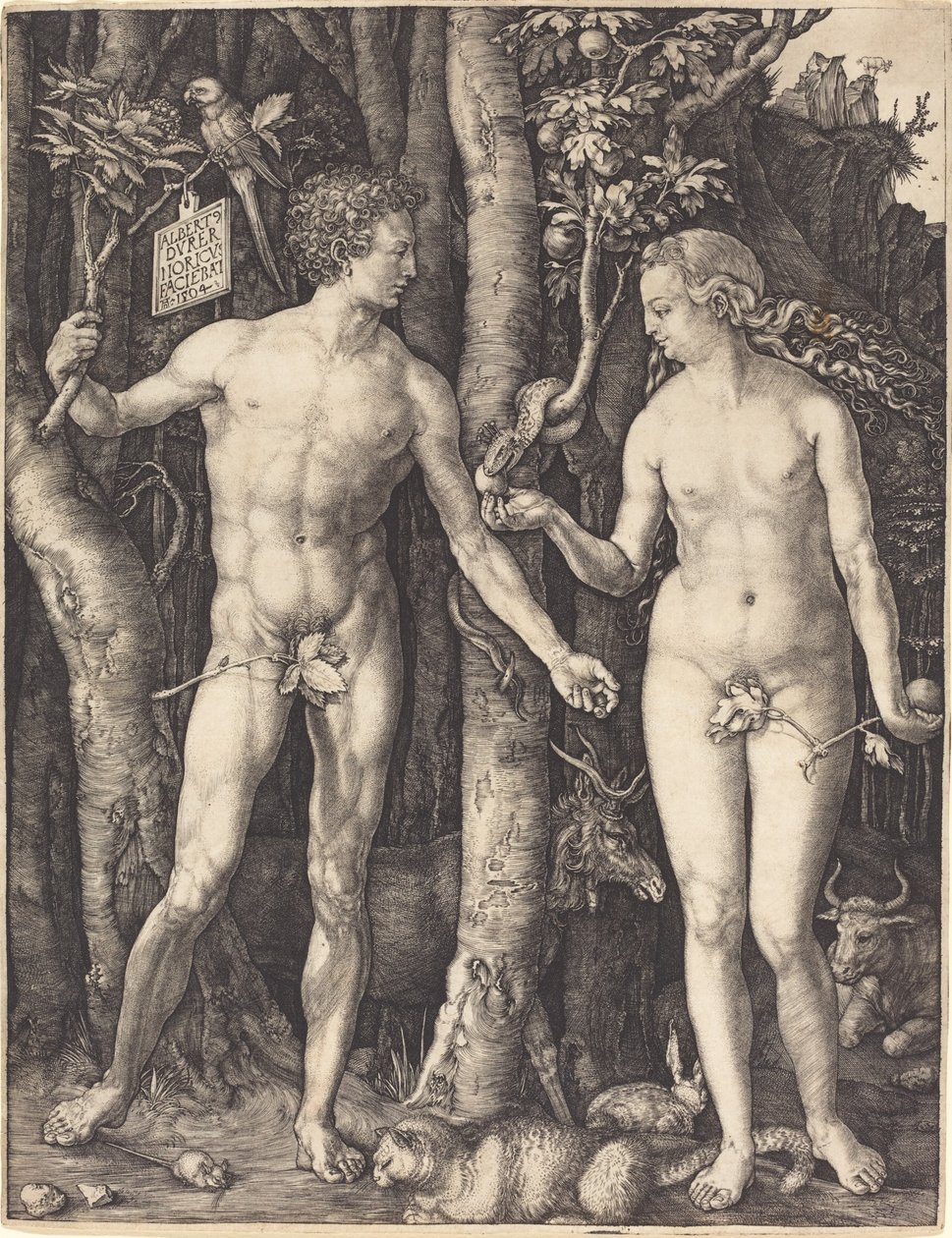 Adam und Eva von Albrecht Dürer
