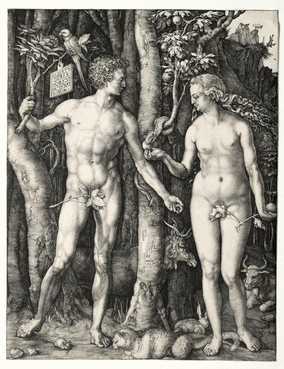 Adam und Eva von Albrecht Dürer