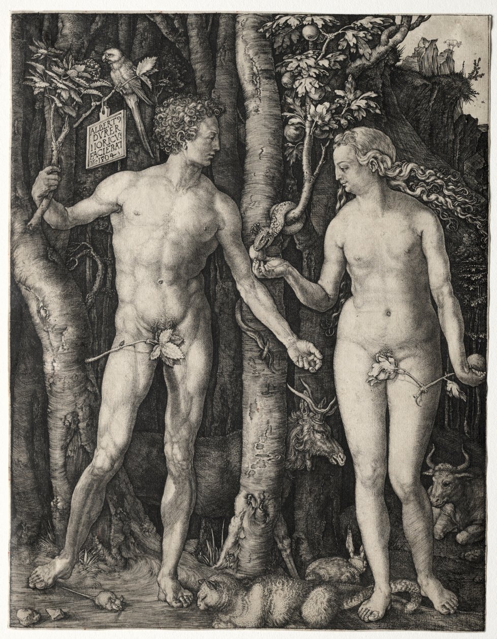 Adam und Eva von Albrecht Dürer