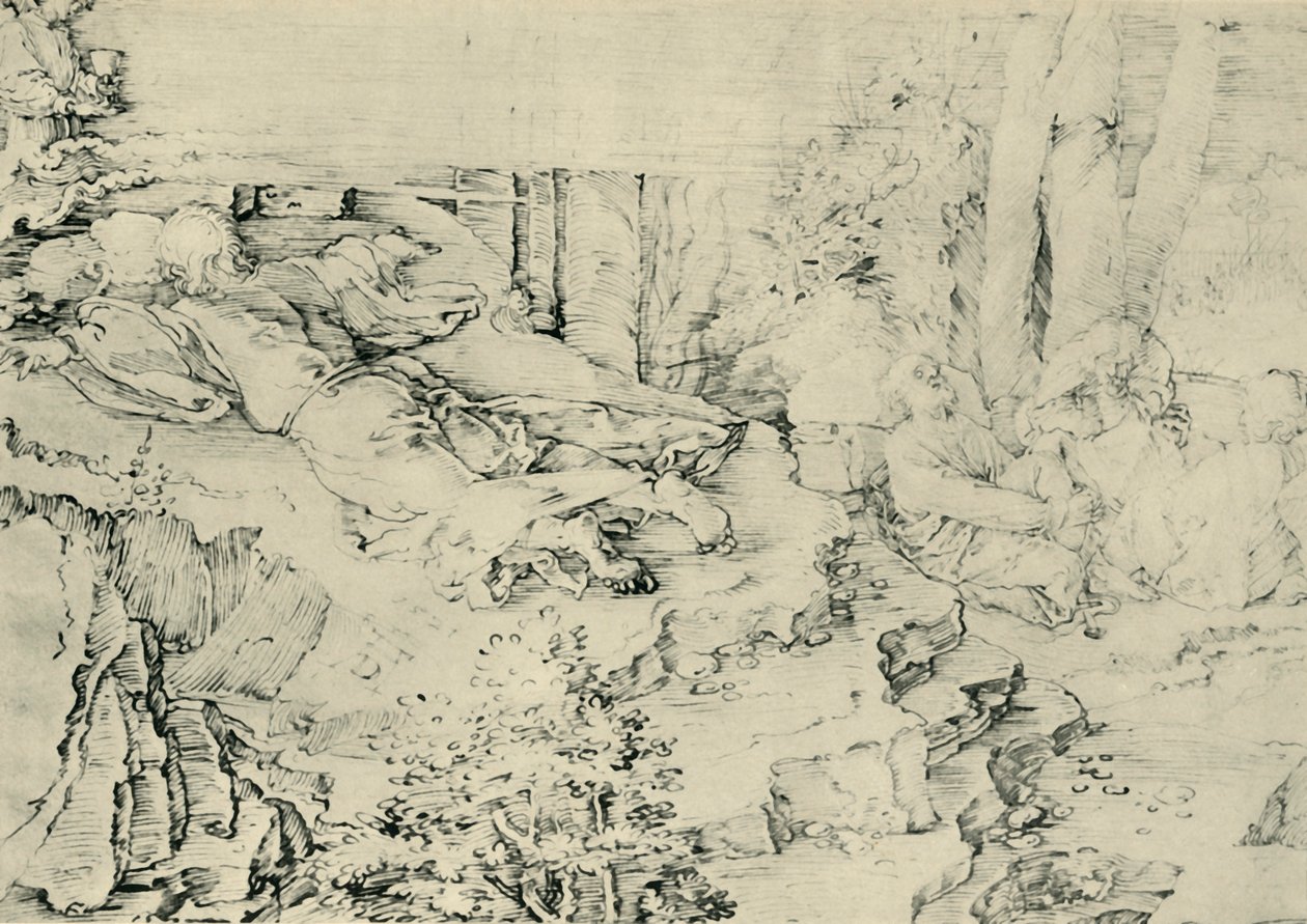 Agonie im Garten von Albrecht Dürer