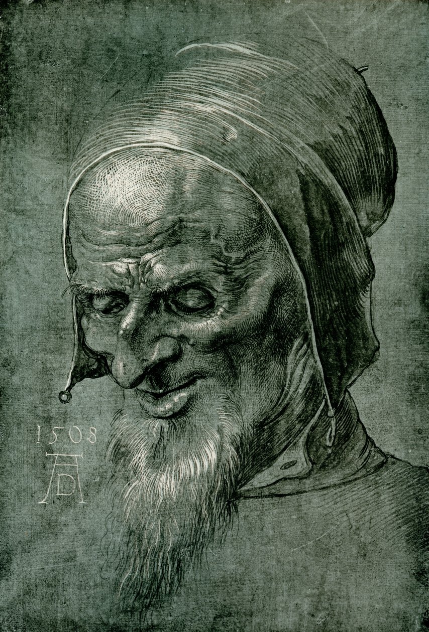 Apostelkopf von 1508 von Albrecht Dürer