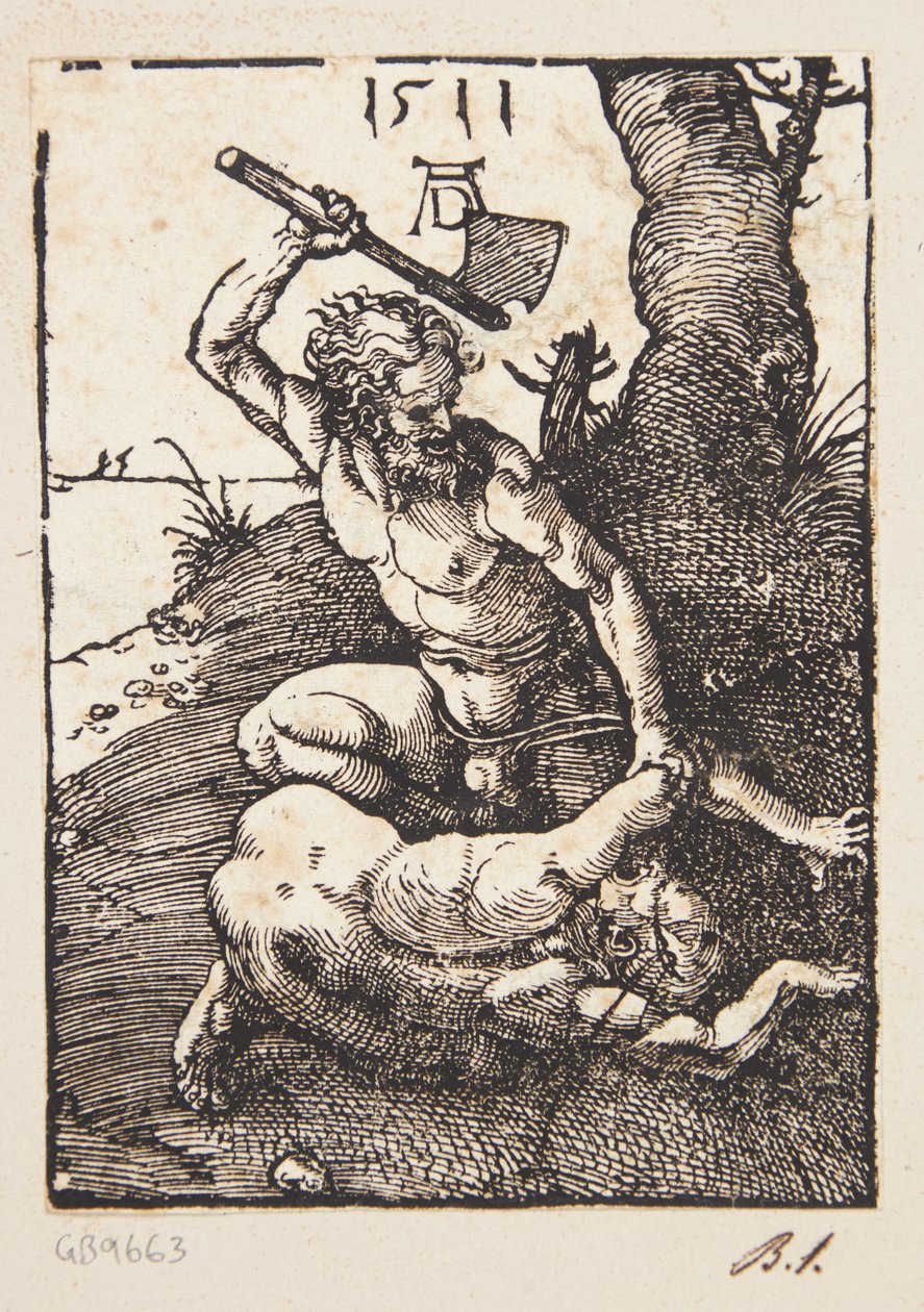 Kain tötet Abel von Albrecht Dürer