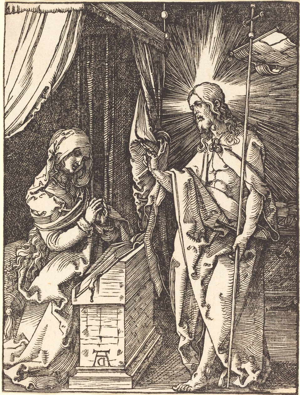 Christus erscheint seiner Mutter von Albrecht Dürer