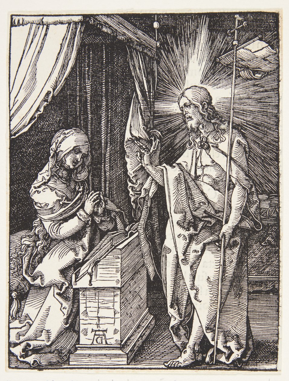 Christus erscheint seiner Mutter von Albrecht Dürer