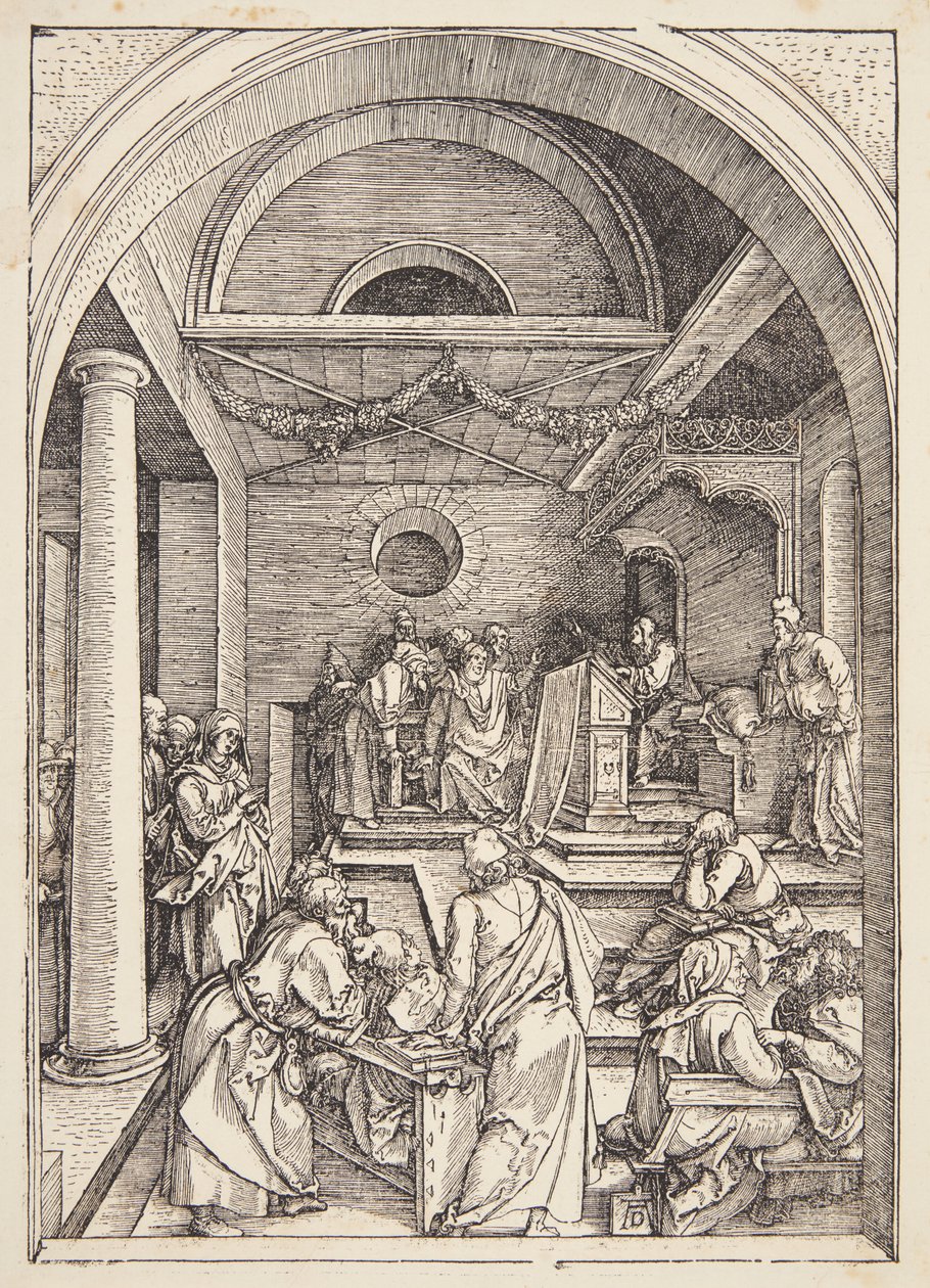 Christus unter den Ärzten von Albrecht Dürer