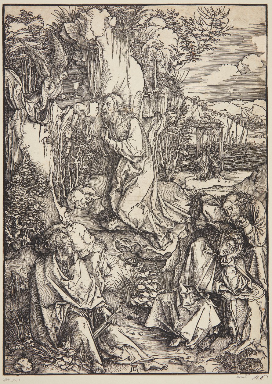 Christus am Ölberg von Albrecht Dürer