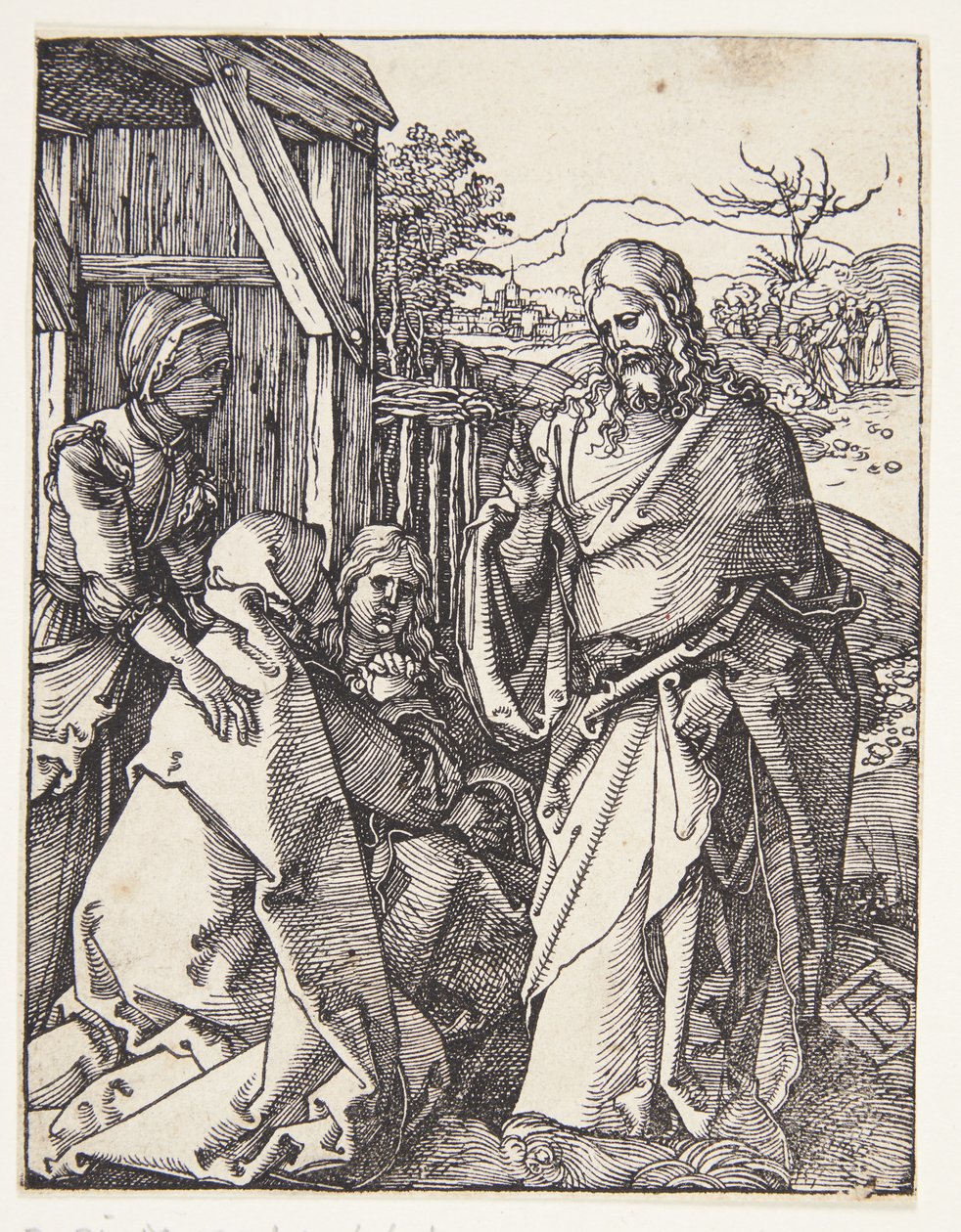 Christus verabschiedet sich von seiner Mutter von Albrecht Dürer
