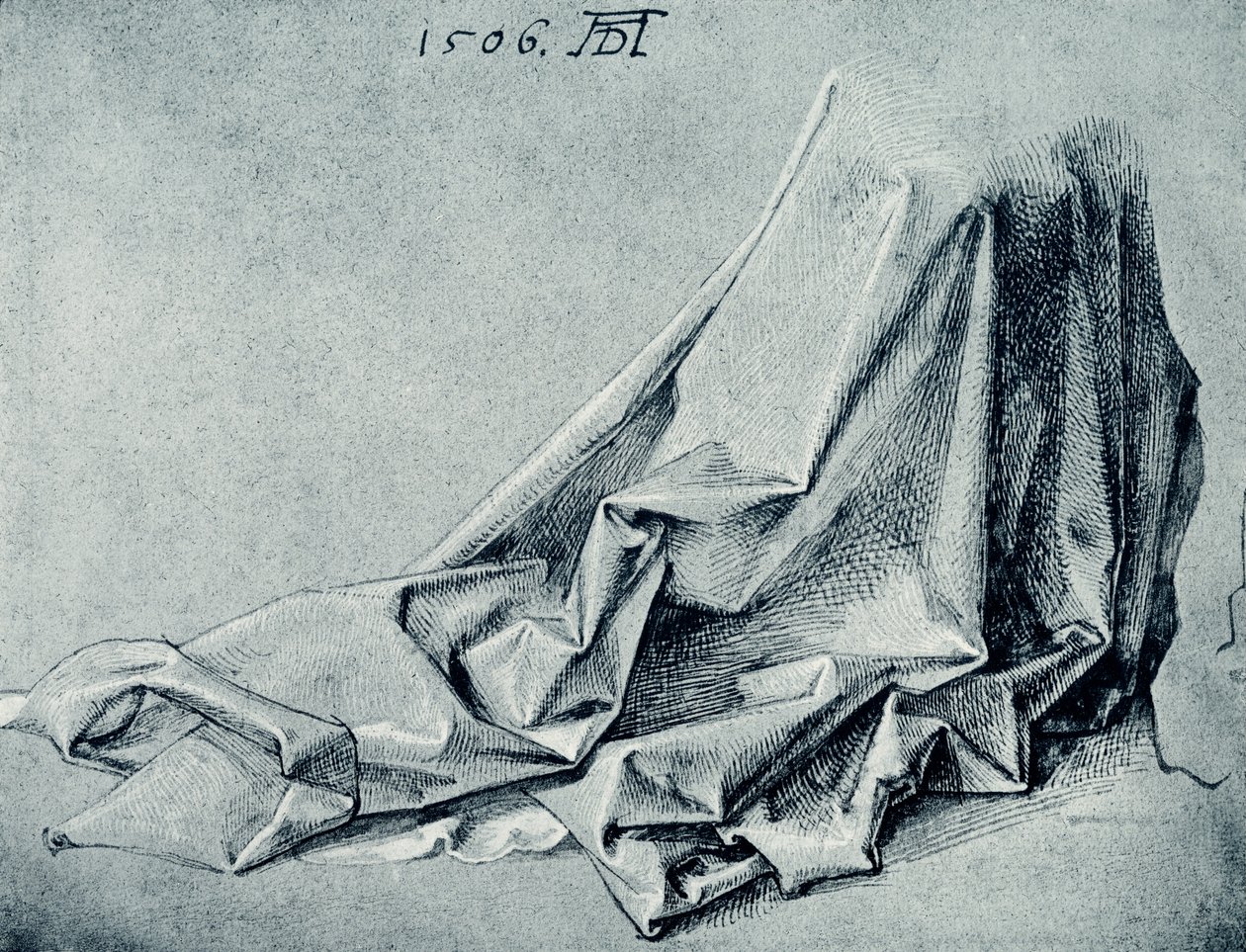 Draperiestudie von Albrecht Dürer