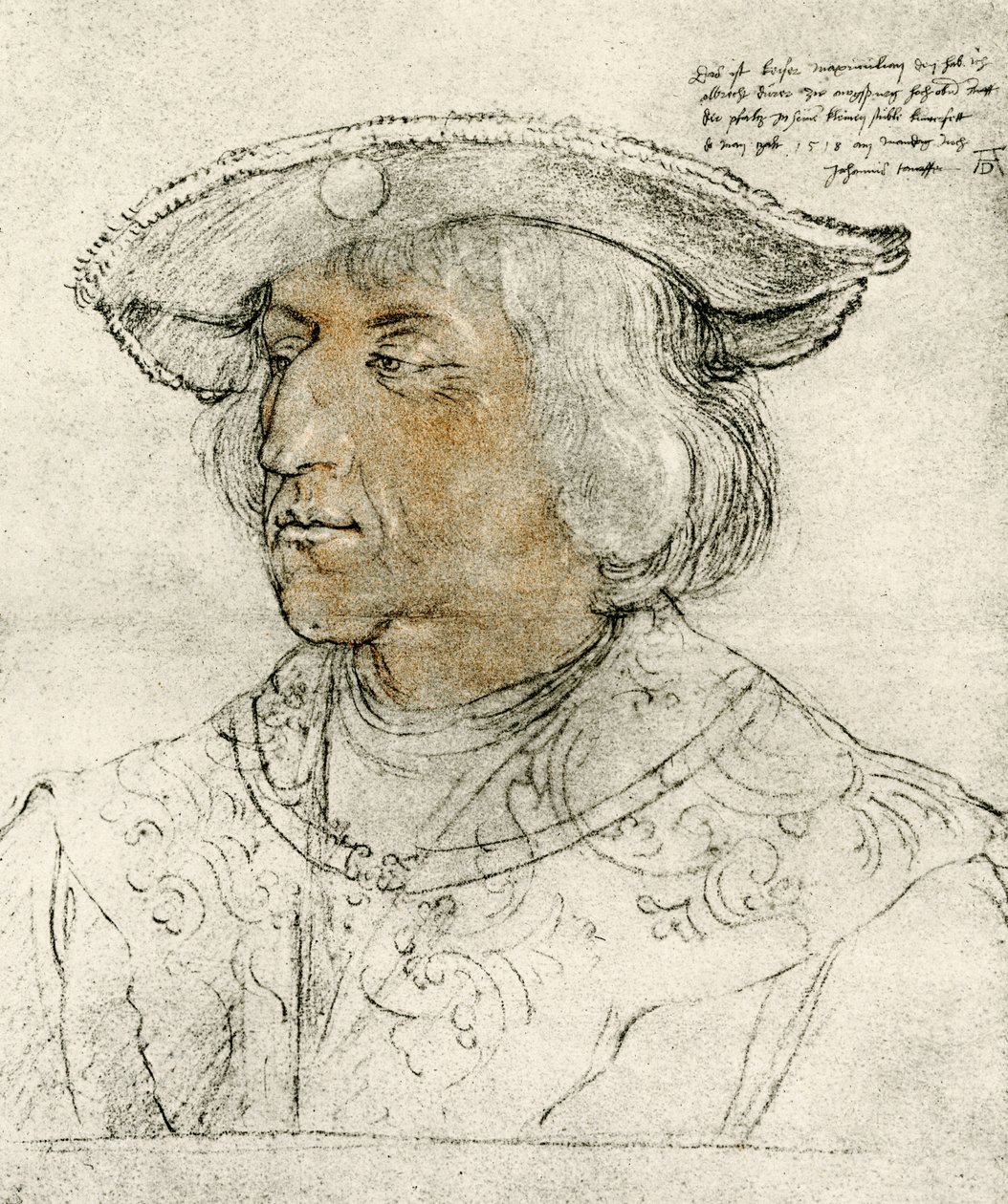 Kaiser Maximilian I. von Albrecht Dürer