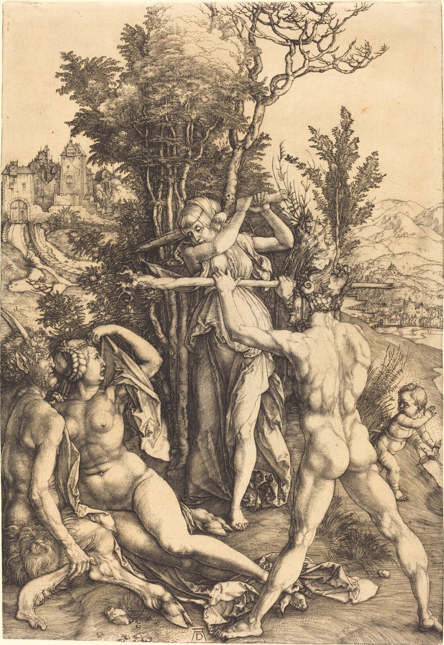 Herkules am Scheideweg von Albrecht Dürer