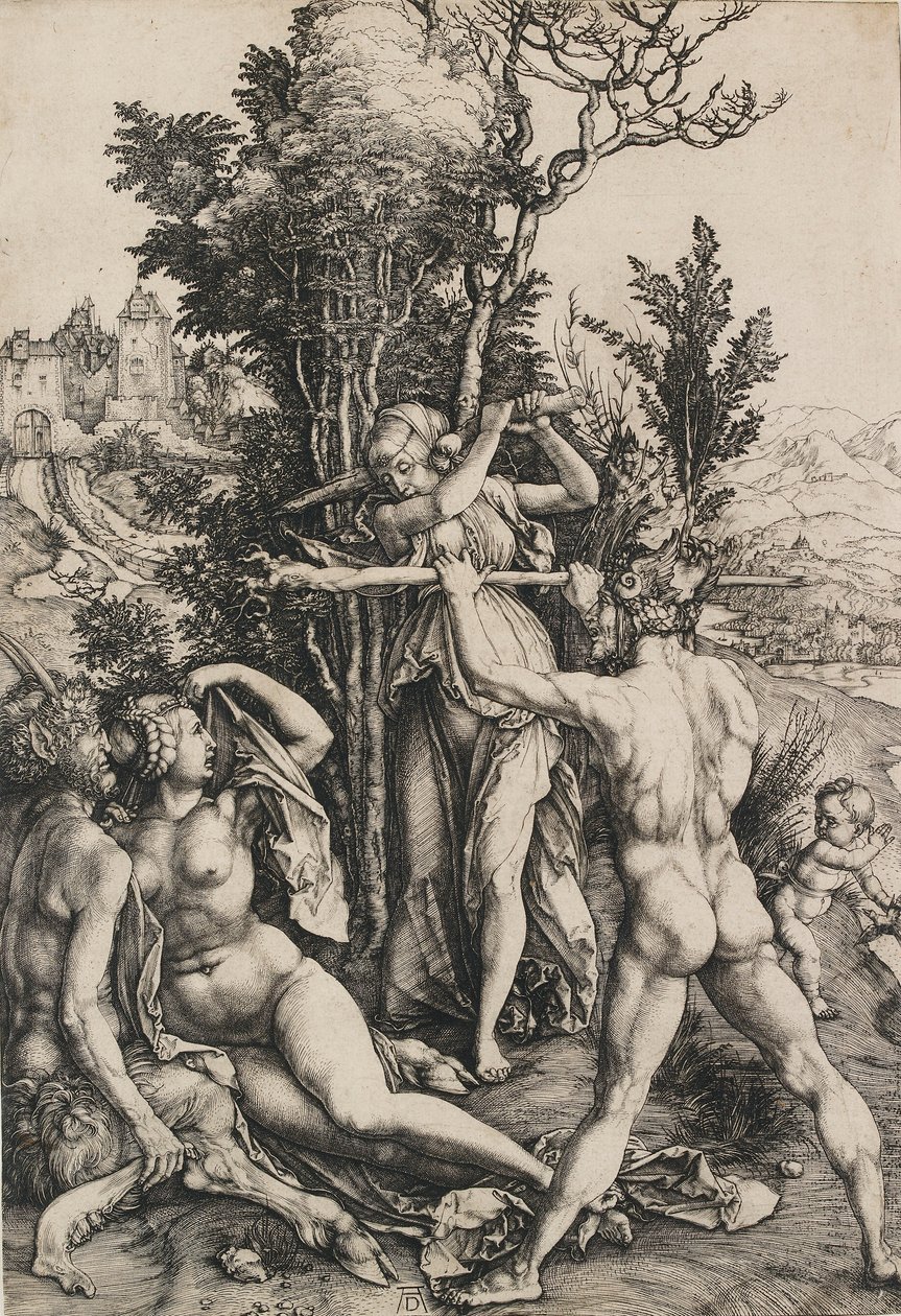 Herkules, ca. 1498 von Albrecht Dürer