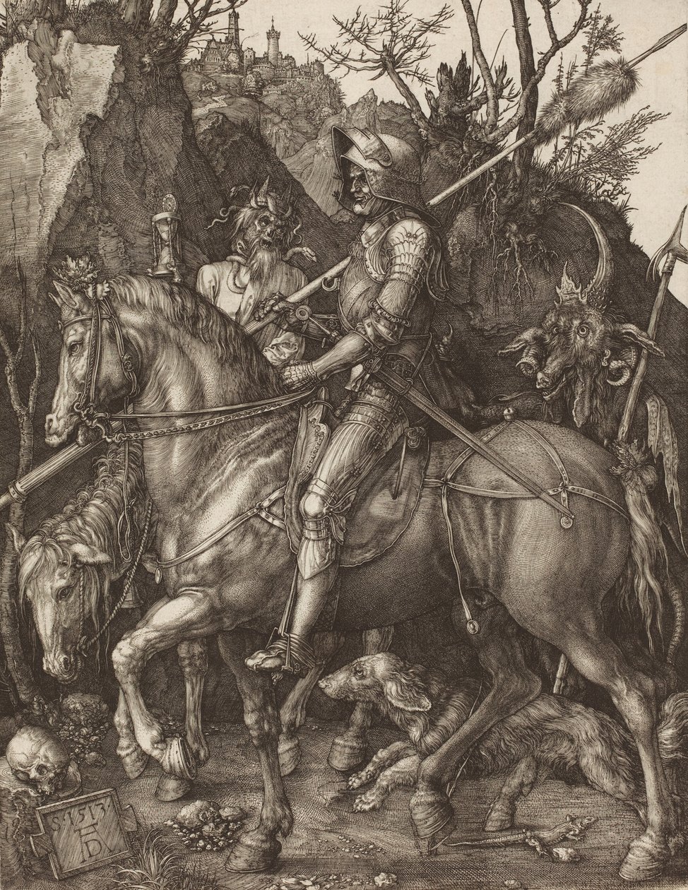 Ritter, Tod und Teufel von Albrecht Dürer