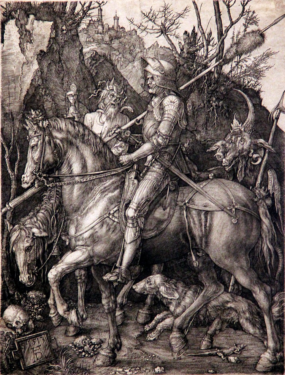 Ritter, Tod und Teufel von Albrecht Dürer