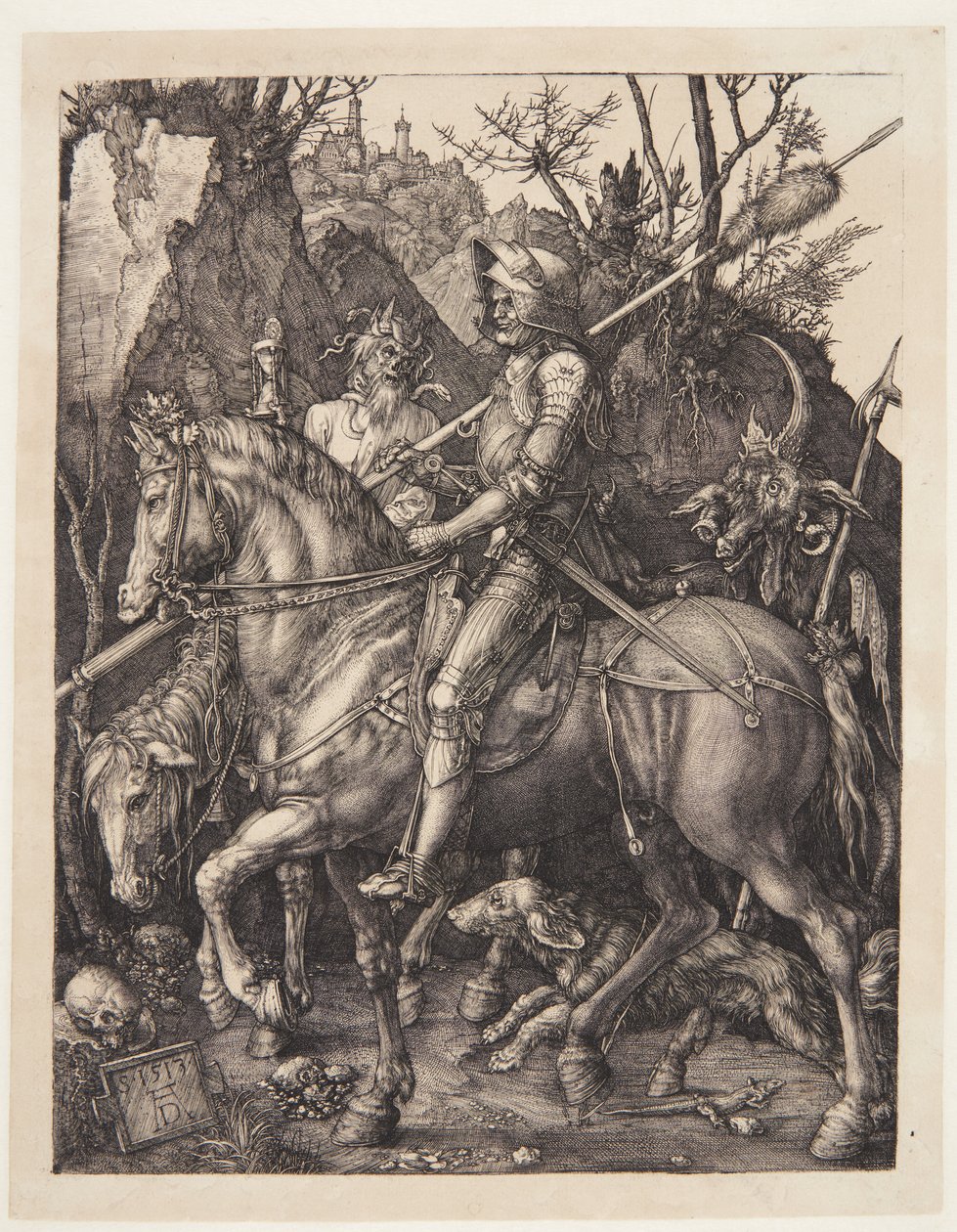 Ritter, Tod und Teufel von Albrecht Dürer