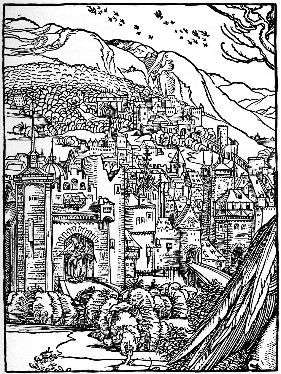 Landschaft, 1498 von Albrecht Dürer