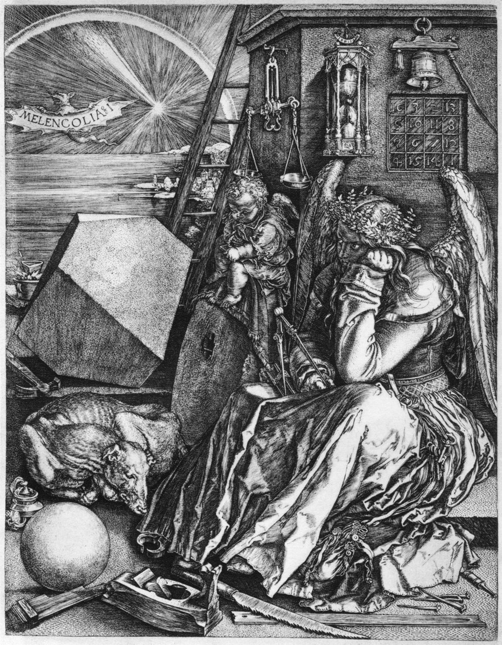 Melancholie, 1514, 1936 von Albrecht Dürer