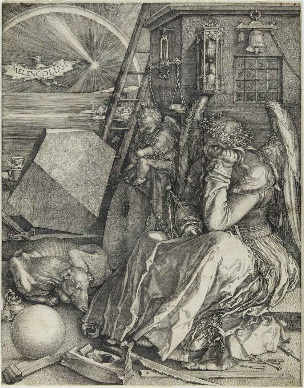 Melencolia I, 1514 von Albrecht Dürer