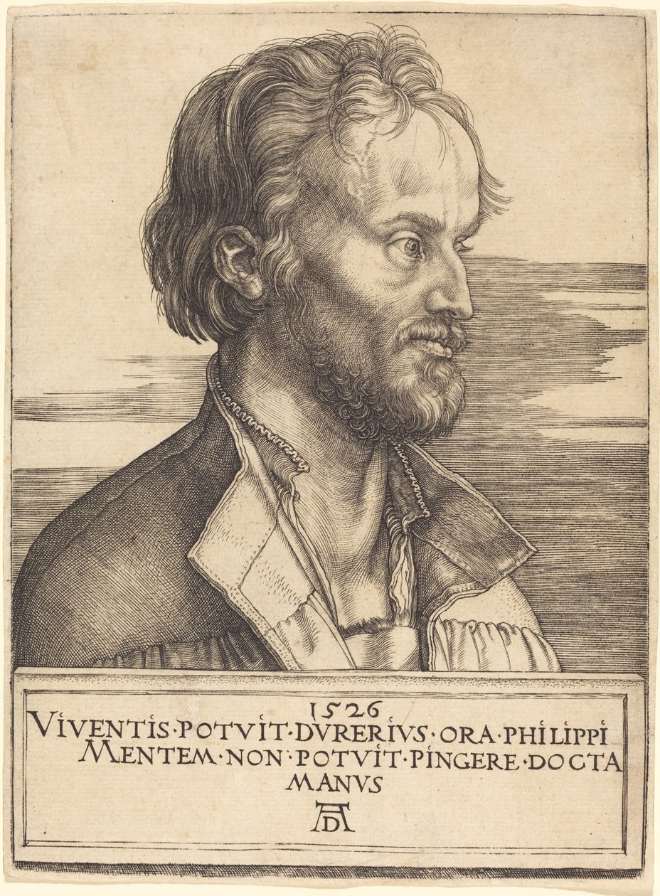 Philipp Melanchthon von Albrecht Dürer