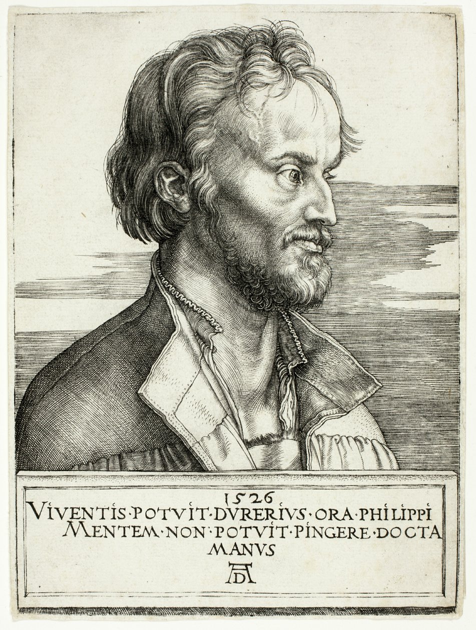 Philipp Melanchthon von Albrecht Dürer