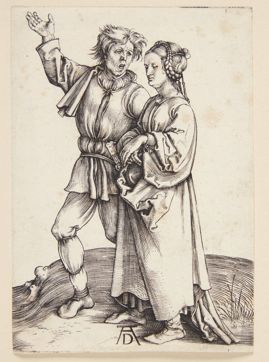 Rustikales Paar von Albrecht Dürer