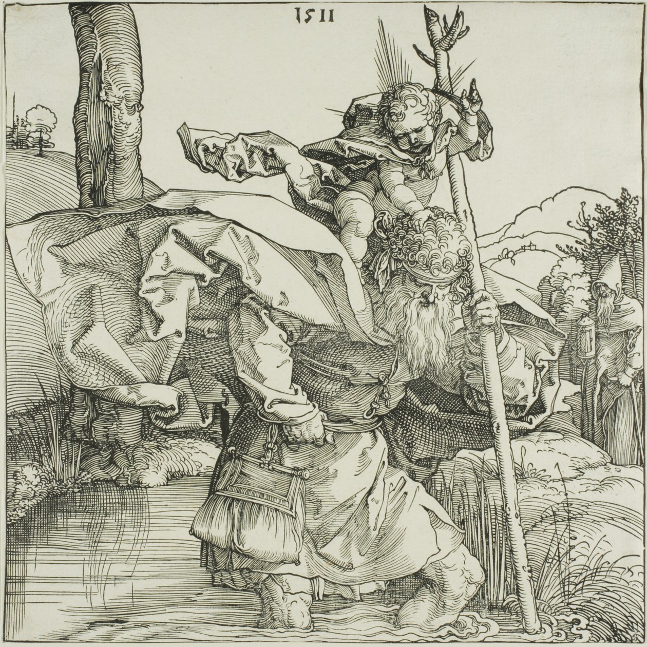 Heiliger Christophorus von Albrecht Dürer
