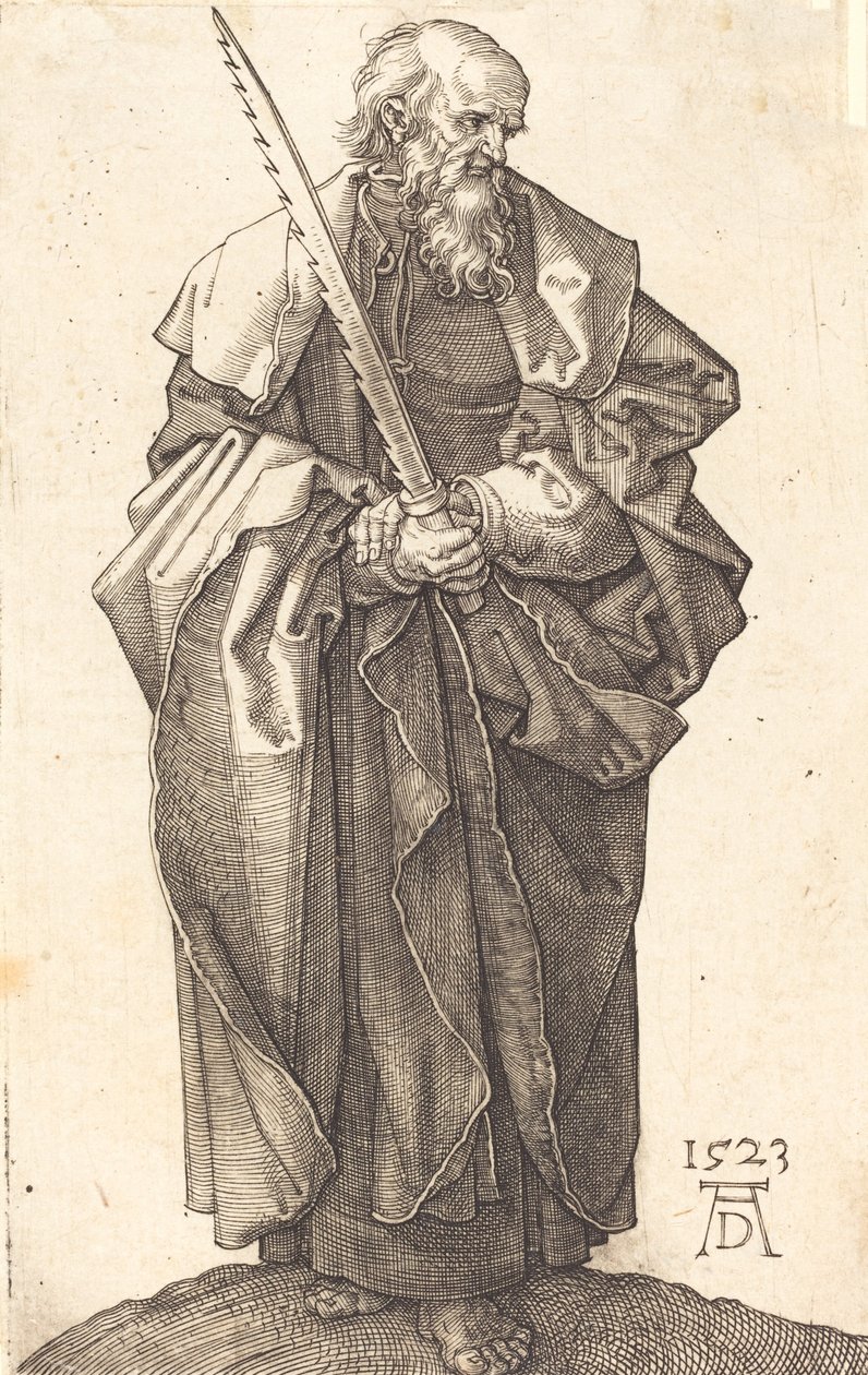 Heiliger Simon, 1523 von Albrecht Dürer