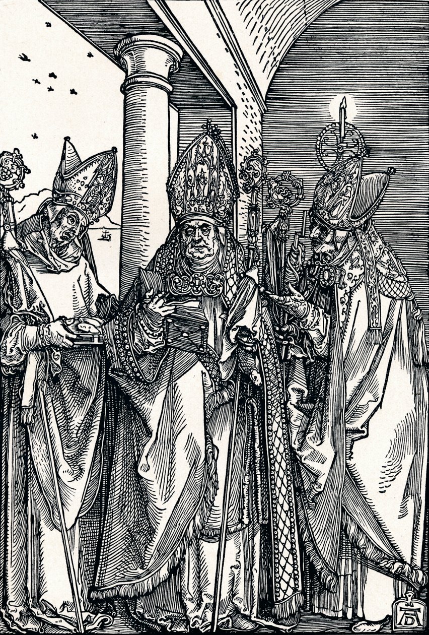 Heilige Nikolaus, Ulrich und Erasmus, 1508 1906 von Albrecht Dürer