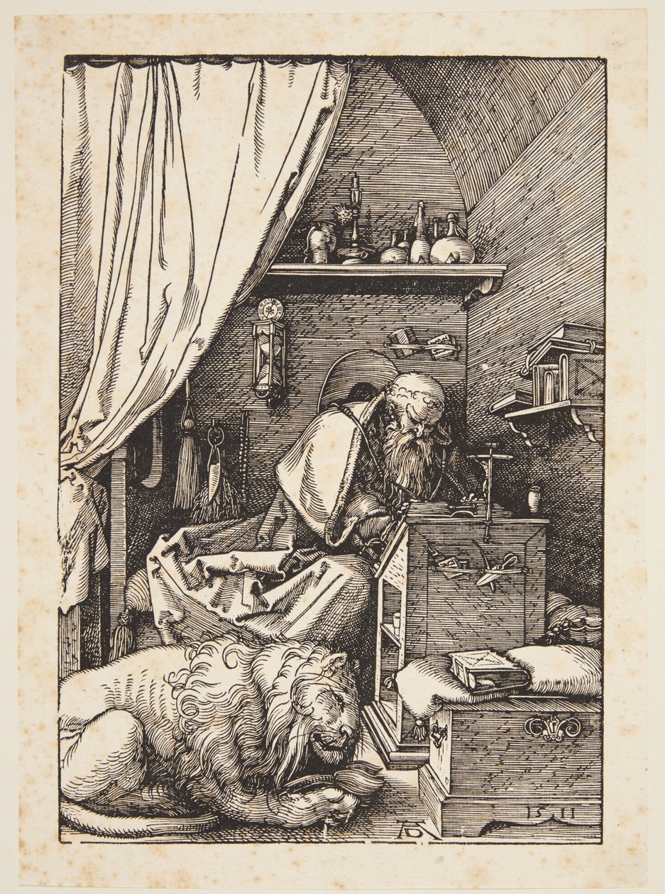 Der heilige Hieronymus in seiner Zelle von Albrecht Dürer