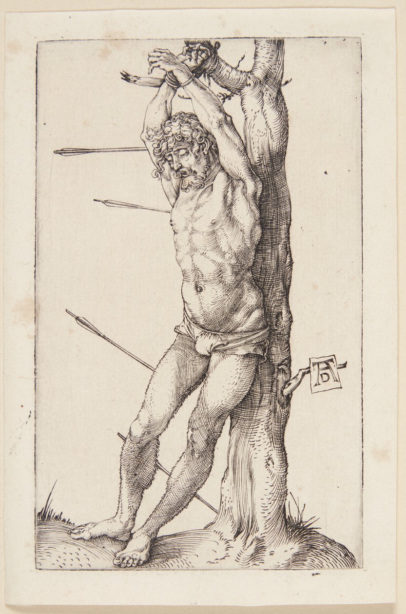 Der heilige Sebastian am Baum von Albrecht Dürer
