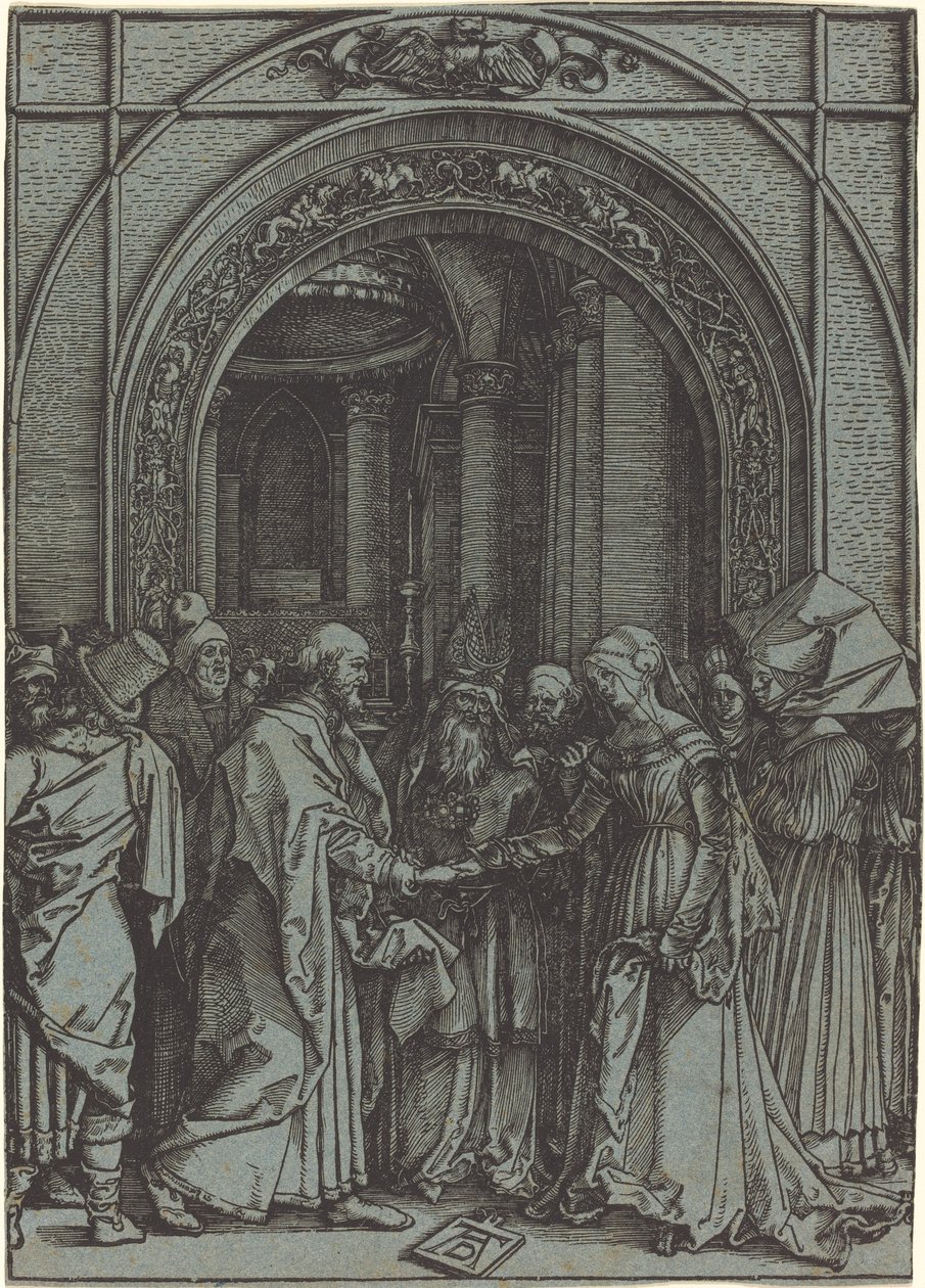 Die Verlobung der Jungfrau von Albrecht Dürer
