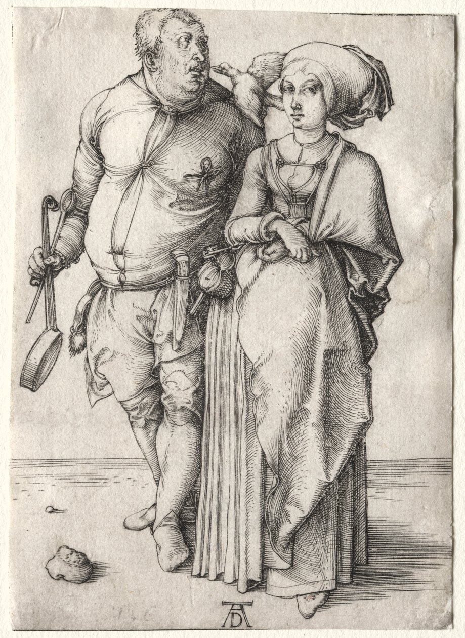 Der Koch und seine Frau von Albrecht Dürer