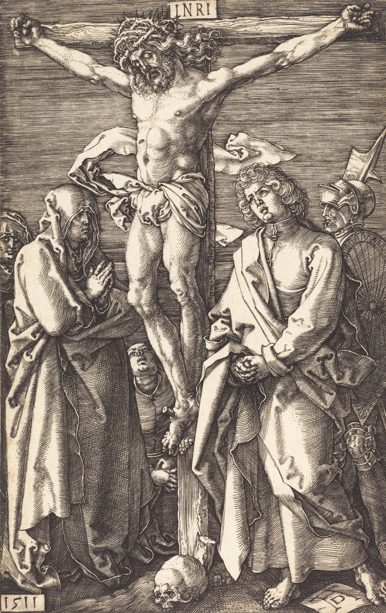 Die Kreuzigung, 1511 von Albrecht Dürer