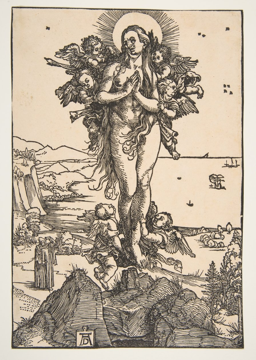 Die Erhebung der Heiligen Maria Magdalena von Albrecht Dürer